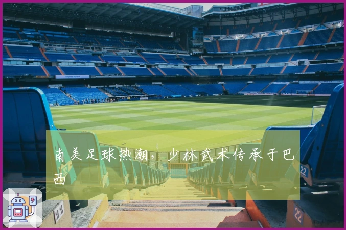 南美足球热潮，少林武术传承于巴西